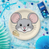 Koele Muizendieren Huisdier cartoon Verjaardag Papieren Bordje (Feest)