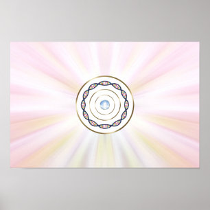 Koele muurkunst voor woonkamer en interieur poster