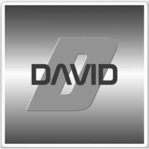 Koele  Naam & Monogram Sticker