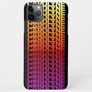 Koele Naam Patroon Regenboog Kleur Gradiënt Ombre iPhone 11Pro Max Hoesje