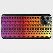 Koele Naam Patroon Regenboog Kleur Gradiënt Ombre iPhone Hoesje (Achterkant horizontaal)