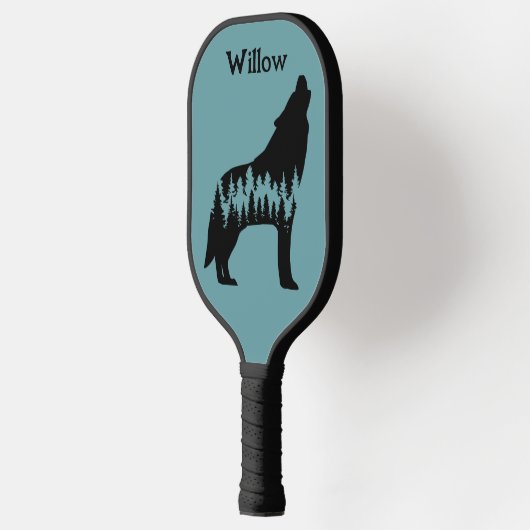 Koele Natuur Bomen in de buitenlucht | Wolf Modern Pickleball Paddle (Links)