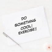 KOELE oefening sticker (Envelop)