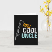 Koele oom grafische oom cadeau van nicht of n kaart (Gele Bloem)