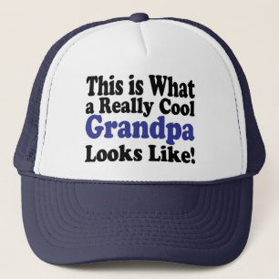 Koele opa hoed trucker pet