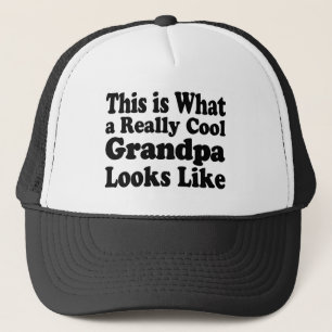 Koele opa hoed trucker pet