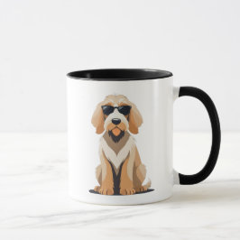 Koele Otterhound met Sunnies Mok