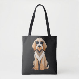 Koele Otterhound met Sunnies Tote Bag