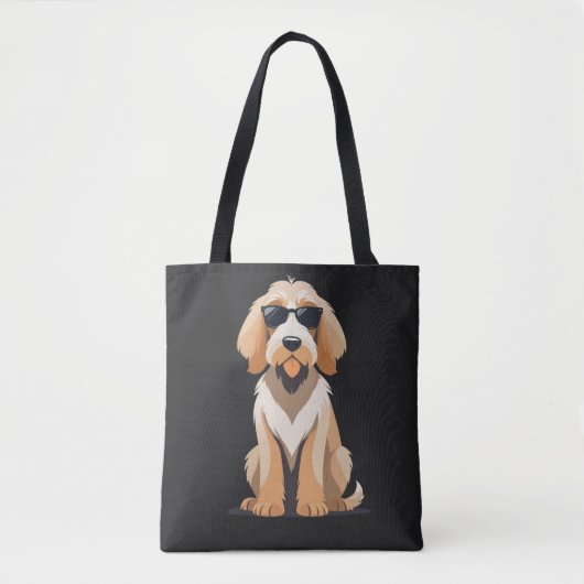 Koele Otterhound met Sunnies Tote Bag (Voorkant)