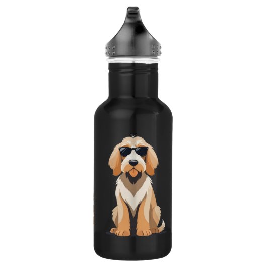 Koele Otterhound met Sunnies Waterfles (Rechts)