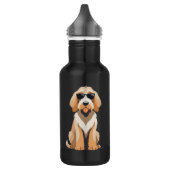 Koele Otterhound met Sunnies Waterfles (Links)