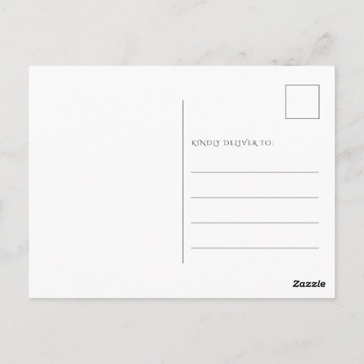 Koele Paarse Disco Bal Feest Briefkaart (Achterkant)