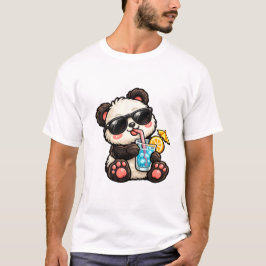 Koele Panda Drank T-shirt