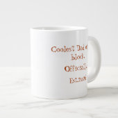 Koele Pet Bril Vader Grote Koffiekop (Voorkant rechts)