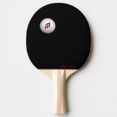 koele pingpongbal tafeltennisbatje (Voorkant)
