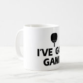 koele pingpongdesign koffiemok (Voorkant links)