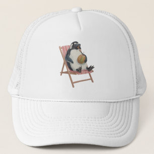 Koele Pinguïn Pet   Grappige Zomer Cartoon Hoed