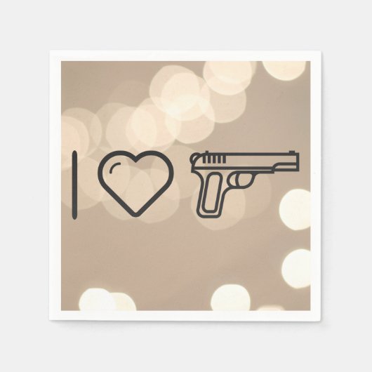 Koele  Pistolen Servet (Voorkant)