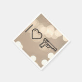 Koele  Pistolen Servet (Hoek)