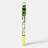 Koele pittige citroenen patterned mongrammed Case-Mate iPhone case (Achterkant / Rechts)