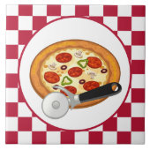 koele pizzadoos tegeltje (Voorkant)