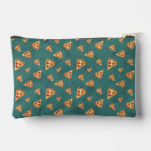 Koele pizzaplakjes  blauwgroen groen motief etui (Achterkant)