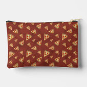 Koele pizzaplakjes  donkerrood motief etui (Achterkant)