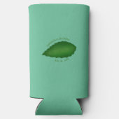 Koele Planten in koele tuin Seltzer Blikjeskoeler (Achterkant)