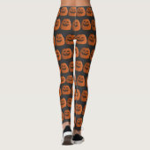 Koele pompoen leggings (Achterkant)