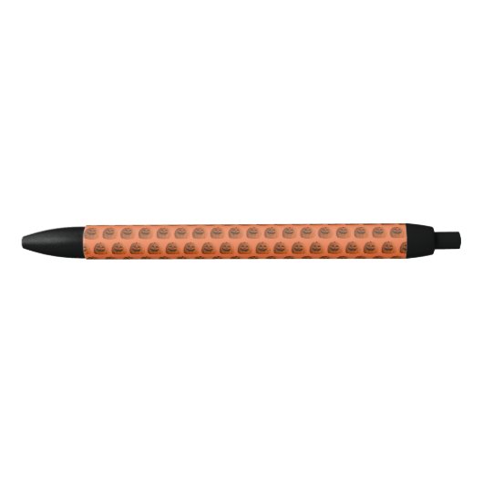 Koele pompoen zwarte inkt pen (Voorkant)