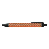 Koele pompoen zwarte inkt pen (Bovenkant)