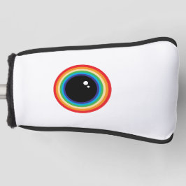 Koele Regenboog Oogbal Golfheadcover