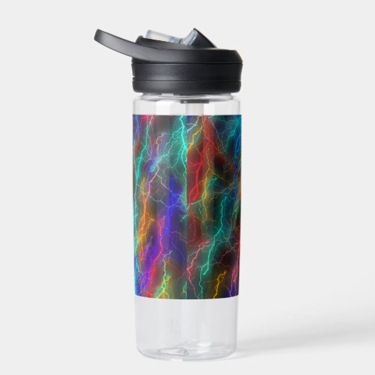 Koele regenboogbliksem waterfles (Rechts)