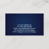 Koele reiniging van ramen visitekaartje (Achterkant)