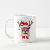 Koele rendier gepersonaliseerde vakantie Mok (Links)