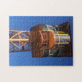 koele retro toren legpuzzel (Horizontaal)