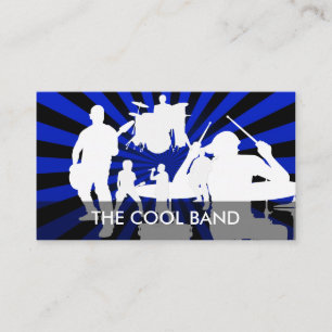 Koele Rockband Visitekaartjes