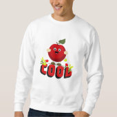 Koele rode appel trui (Voorkant)