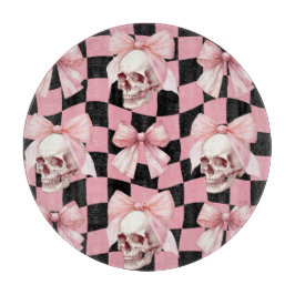 Koele Roze Keuken Skelet Halloween  Snijplank