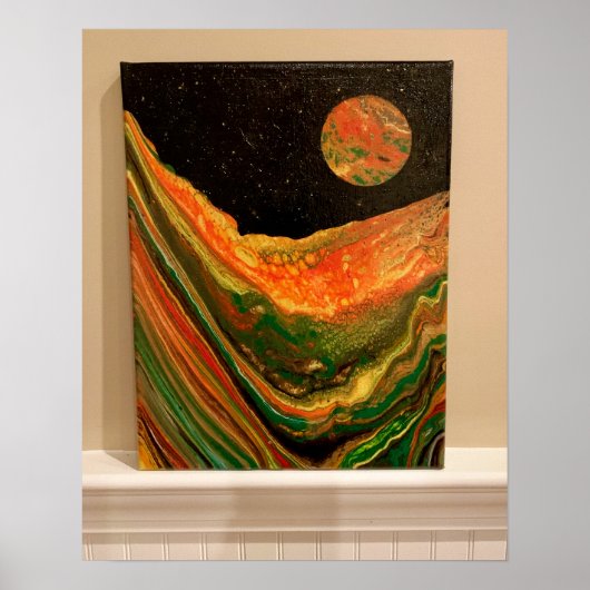 Koele ruimte poster, sci-fi poster (Voorkant)