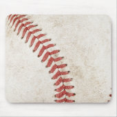 Koele rustieke honkbal illustratie voor hem muismat (Voorkant)