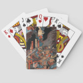 Koele  samoerai pokerkaarten (Achterkant)