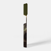 Koele Schattigee wasbeer in Glazen Dierlijke Humor iPhone Hoesje (Rechterkant)