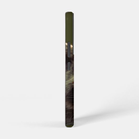 Koele Schattigee wasbeer in Glazen Dierlijke Humor Samsung Galaxy Hoesje (Rechterkant)