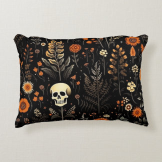 Koele schedel Halloween Patroon Accent Kussen