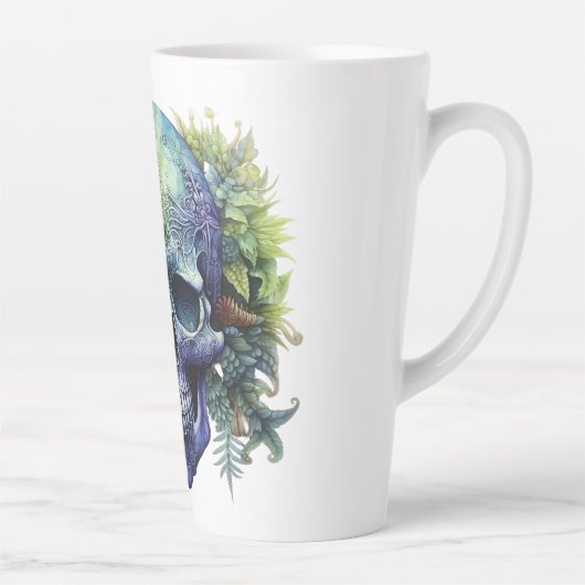 💀 Koele Schedel Latte Mok 💀 (Rechts)