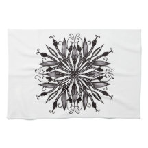 Koele slangen zwart-wit botanische gotiek