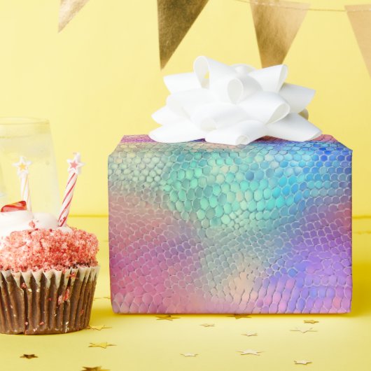 Koele slangenhuid cadeaupapier (Verjaardagsfeest)