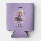 Koele slokjes, hete seniorenbewegingen blikjeskoeler (Voorkant)