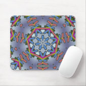 Koele Sneeuwvlok Mousepad Muismat (Met muis)